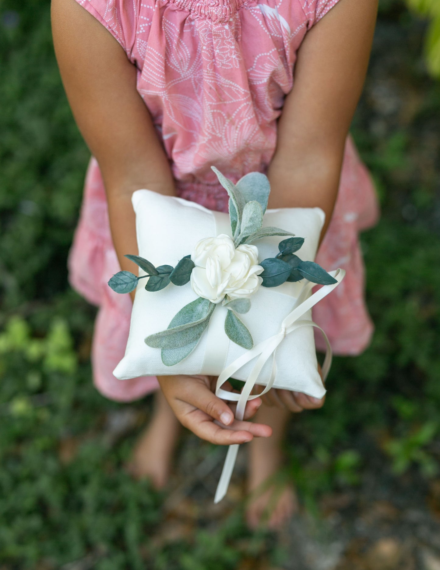 Grace Flower Girl Willow Basket