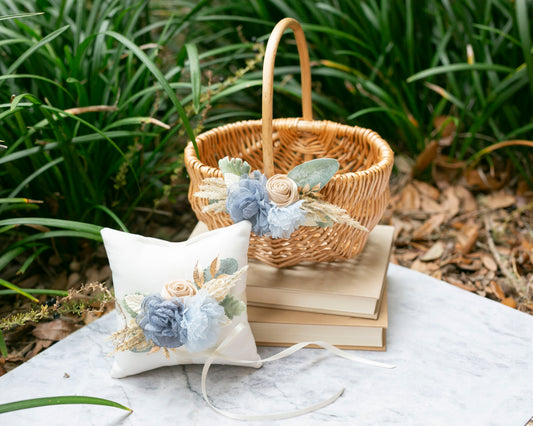 Coastal Grandma Flower Girl Set