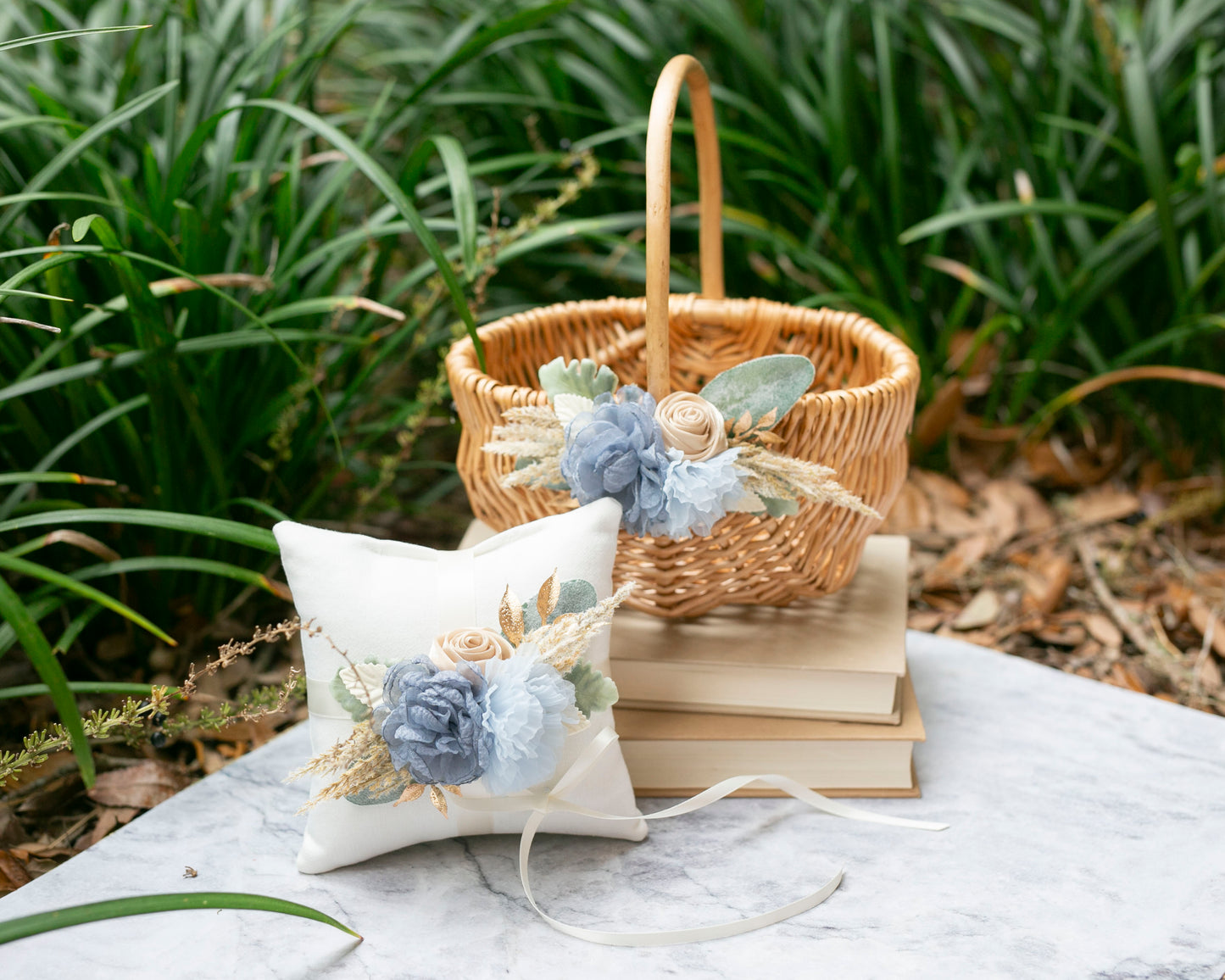 Coastal Grandma Flower Girl Set